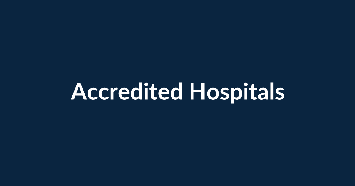 Accredited Hospitals Medical Tourism